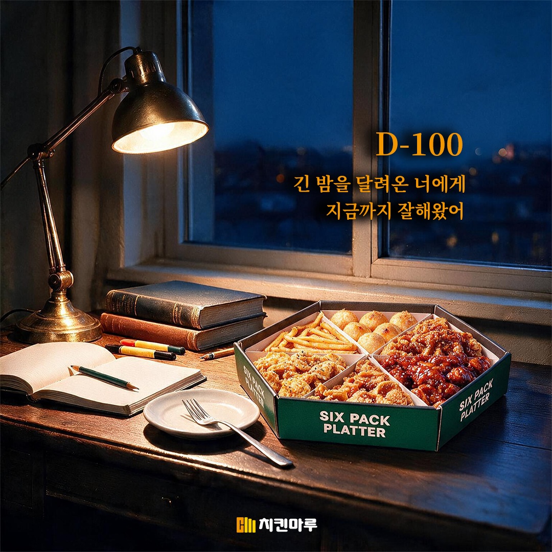 📚 수능 D-100 벌써 수능까지 100일이라니…! 시간이 빠르게 지나가는 만큼 수험생 여러분의 노력도 차곡