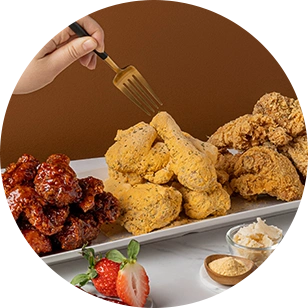치킨마루 츄리플 세트